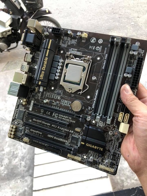 Main gigabyte B85M D3H 4 khe ram socket 1150
