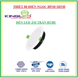 Đèn led âm trần ĐƠN SẮC, ĐỔI MÀU Kingled công suất 6w, 8w, 10w 12w, 15w 💖HÀNG CHÍNH HÃNG - BẢO HÀNH 2 NĂM💖