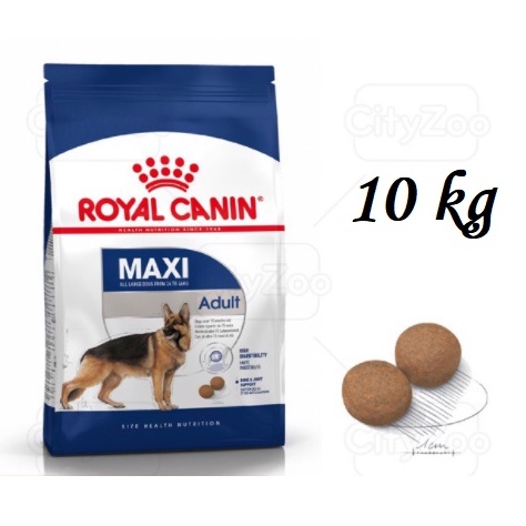 Thức ăn chó lớn Royal canin maxi Adult 10kg - Thức ăn danh cho chó giống lớn đã trưởng thành