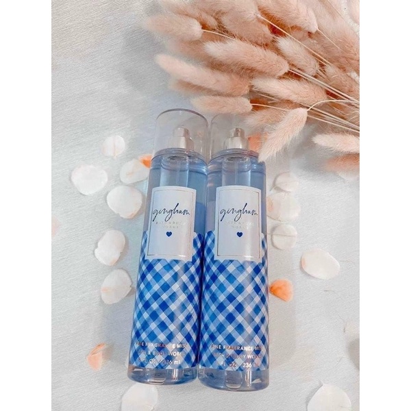 XỊT BODY MIST GINGHAM VỎ XANH