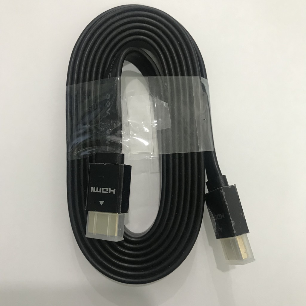 Dây HDMI 19+1 thuần đồng độ dài 2m chuẩn full HD 1080. Hỗ trợ video độ phân giải cao lên đến 4Kx2K 60Hz.