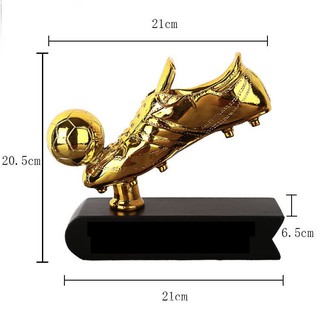 Mô hình giày vàng nhiều kích thước, giày vàng cực đẹp cho fan bóng đá