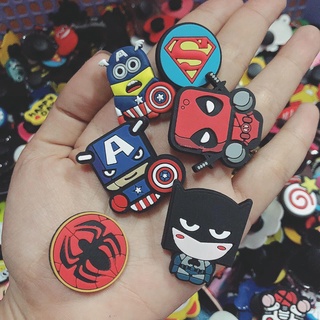 Combo ngẫu nhiên 10 jibit 2D gắn dép sục cute cho bé trai, bé gái