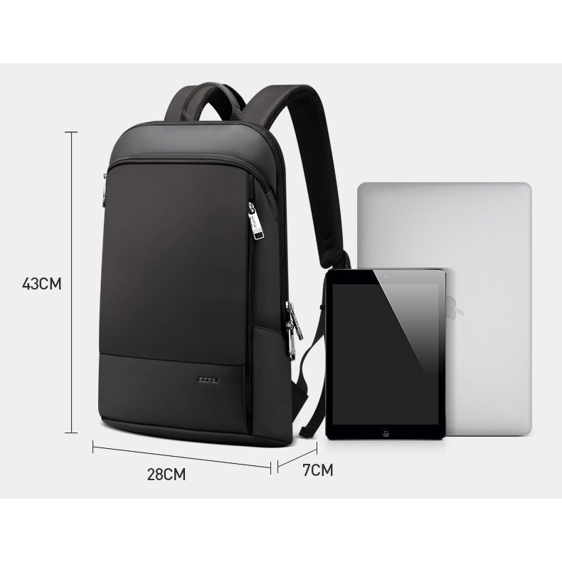 Balo laptop BOPAI cao cấp, kiểu dáng Ultra Slim, đựng vừa macbook pro 16 inch, tiện dụng nhỏ gọn