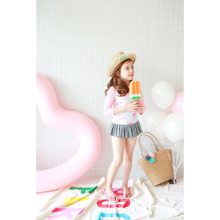 Bộ bơi bé gái ( bao gồm mũ) | BigBuy360 - bigbuy360.vn