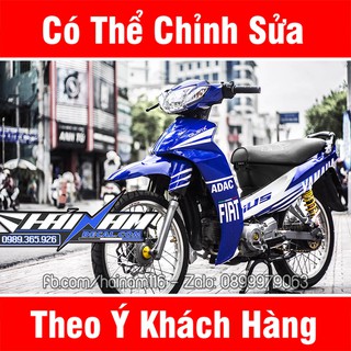 Tem Trùm Sirius Xanh Trắng Fiat