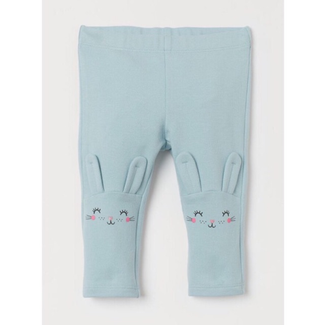 Quần legging thỏ HM auth cho bé