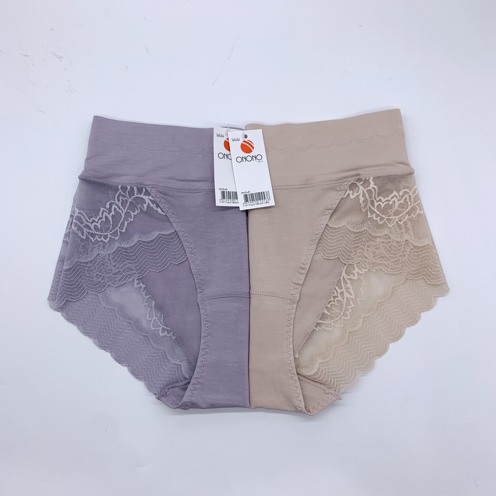 Quần lót cotton phối ren , quần cotton nữ cạp vừa 8869 không gian eva KGE
