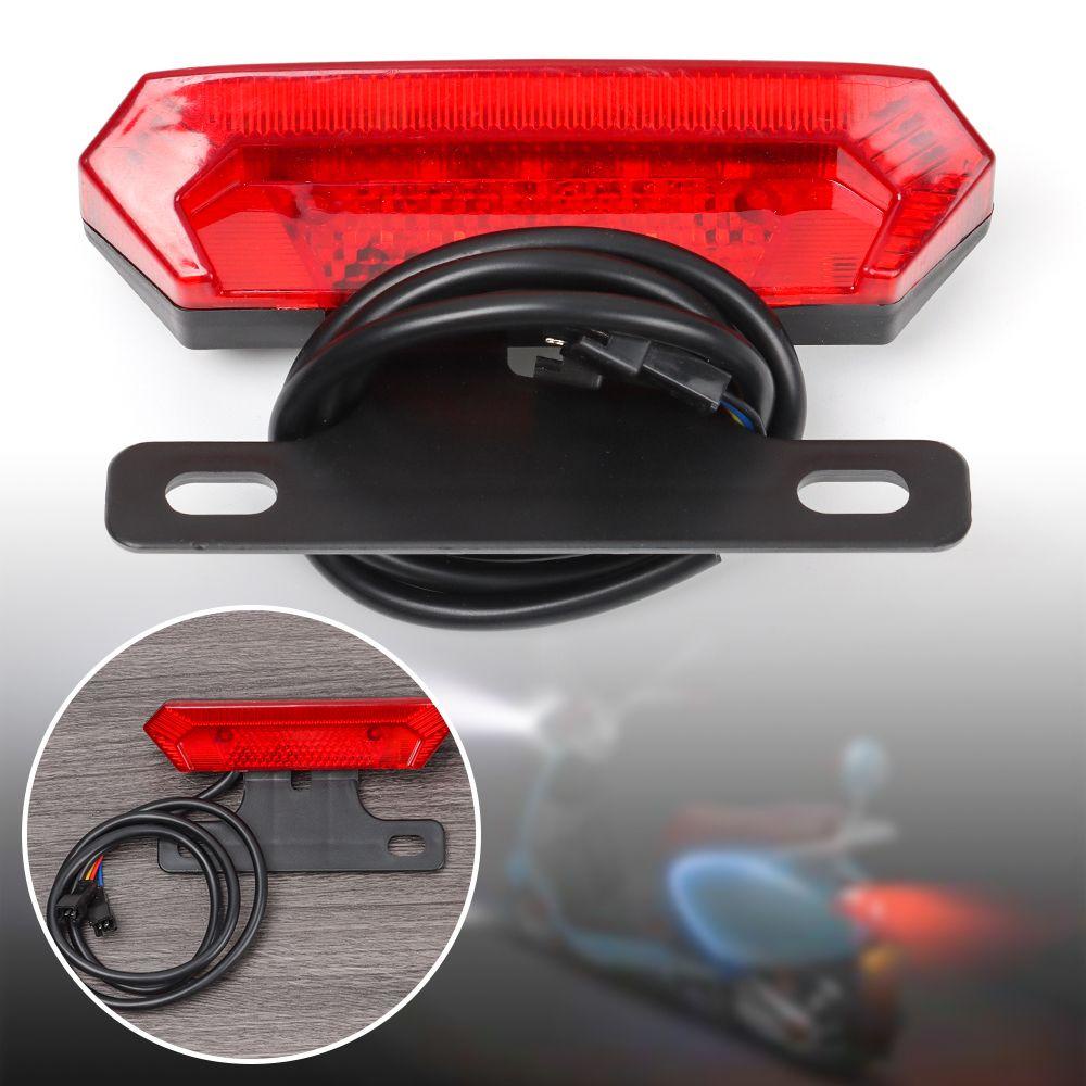 Topabc1 Đèn LED Đuôi Xe Đạp Điện Chống Nước