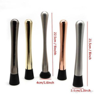 Chày dầm pha chế inox nhiều màu ( bar muddle )