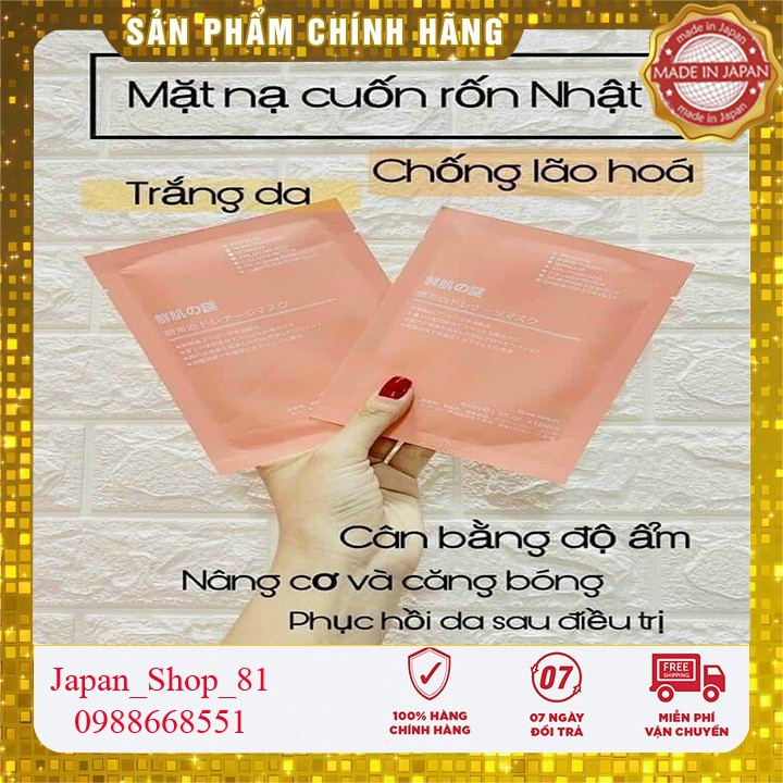 (Hàng Chuẩn)Mặt nạ nhau thai cừu, Mặt Nạ Tế Bào Gốc Nhau Thai Cừu Cuống Rốn_Japan_Shop_81 | BigBuy360 - bigbuy360.vn