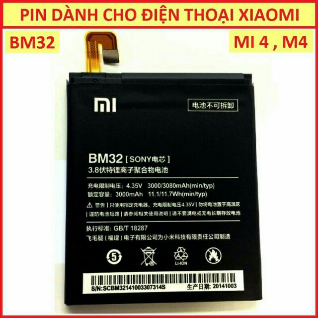 Pin xiaomi BM32 xịn