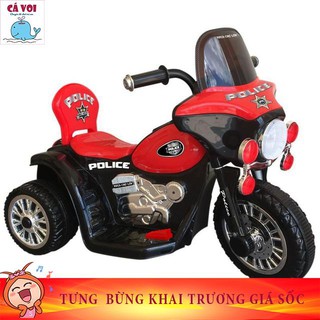Xe đạp 3 bánh Nhựa Chợ Lớn Electric Motor Police One - M1732-X3B