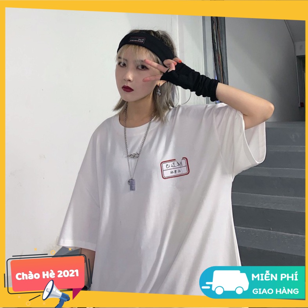 Áo thun Unisex tay lỡ form rộng, áo phông tay lỡ Nam Nữ A30
