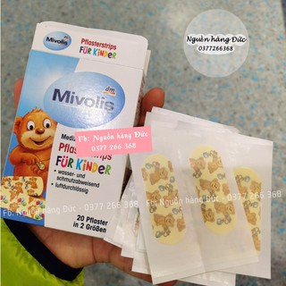 Băng dán vết thương cho trẻ em của Đức - Hãng Mivolis Dasgesunde Nguồn hàng Đức