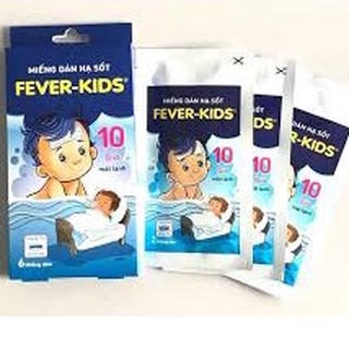 Hộp 6 miếng dán hạ sốt fever kids