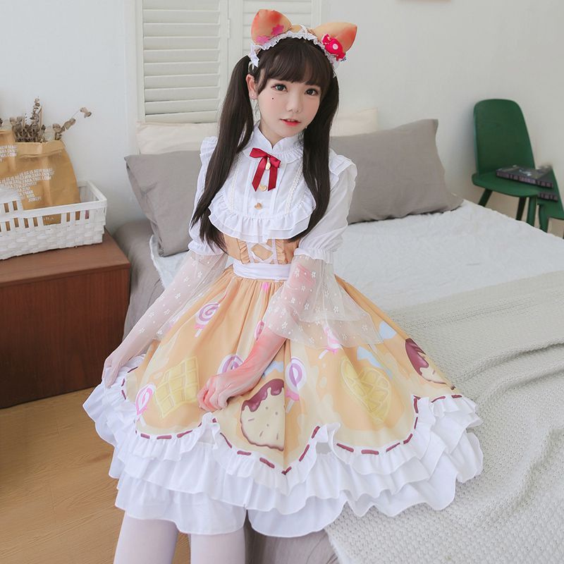 [O] Costume wig cosplay Tracy - Identity V -  Đầm Hóa Trang Công Chúa Lolita A Đáng Yêu [Miu Cosplay] | BigBuy360 - bigbuy360.vn