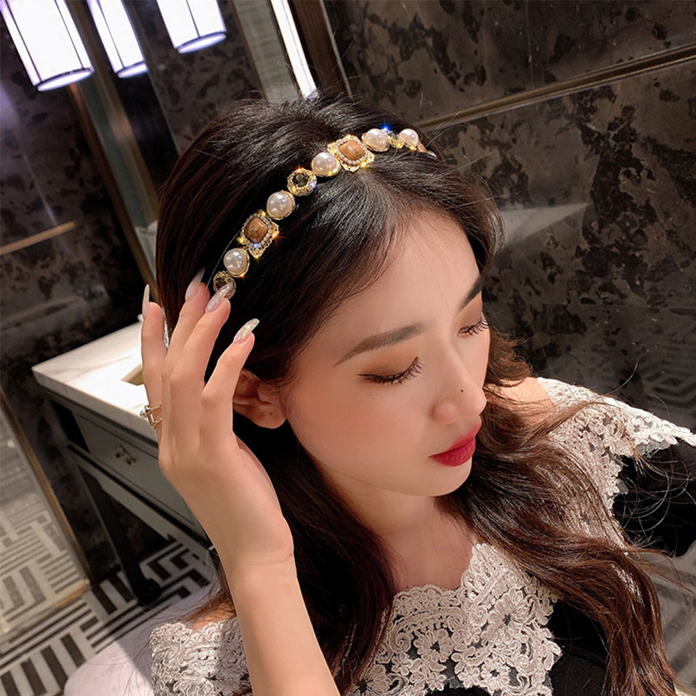 Cài Tóc Đính Ngọc Trai Thời Trang Cho Nữ