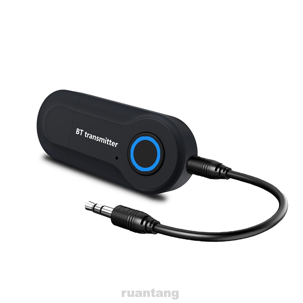 Bộ Truyền Tín Hiệu Âm Thanh Bluetooth Có Dây Màu Đen Cho Tv Usb Đầu Cắm 3.5mm