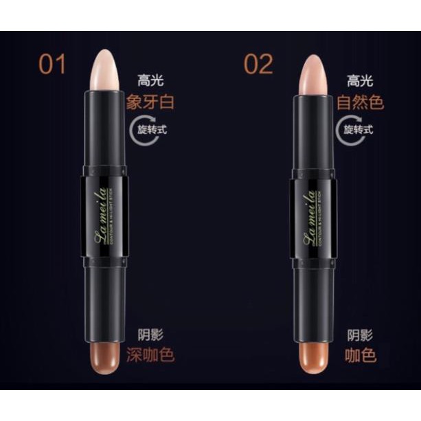 Bút Tạo Khối Và Che Khuyết Điểm Lameila Contour & Hi-light Stick | BigBuy360 - bigbuy360.vn