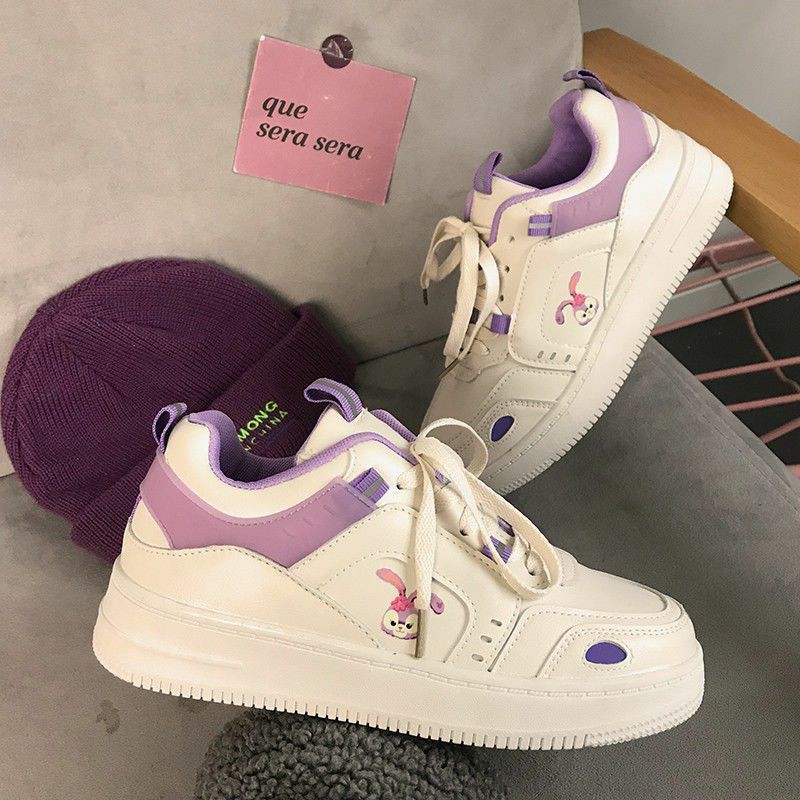 [ORDER] Giày sneaker nữ màu tím dễ thương mẫu mới 2021