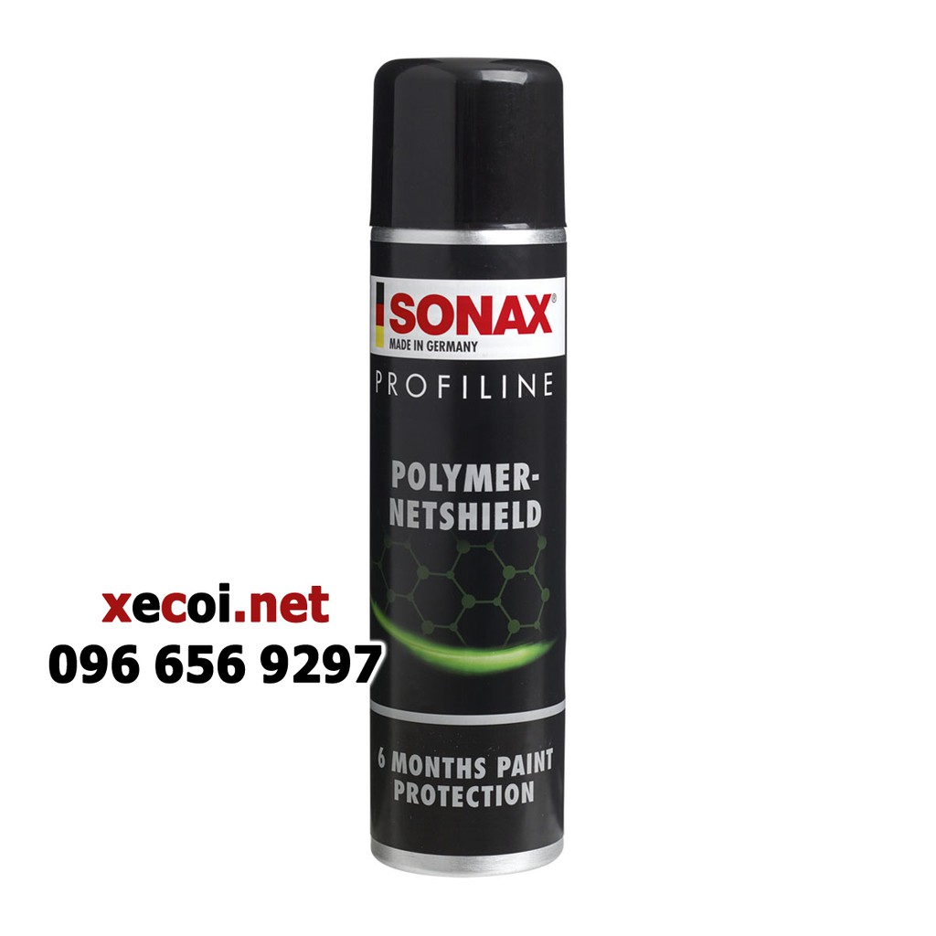 (giá tốt) Bảo vệ toàn diện mặt sơn Sonax Polymer hàm lượng cao Netshield 340ml