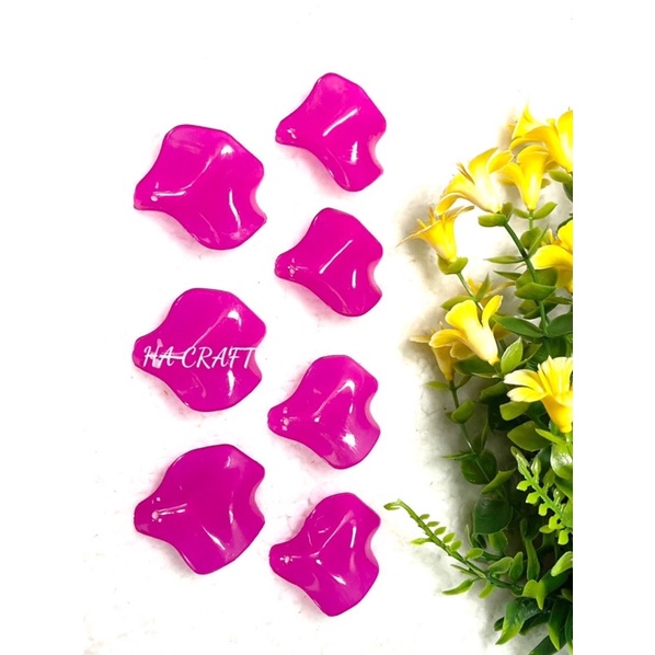 Cánh Cong Đại 100g, vật liệu hoa pha lê, hoa nhựa handmade