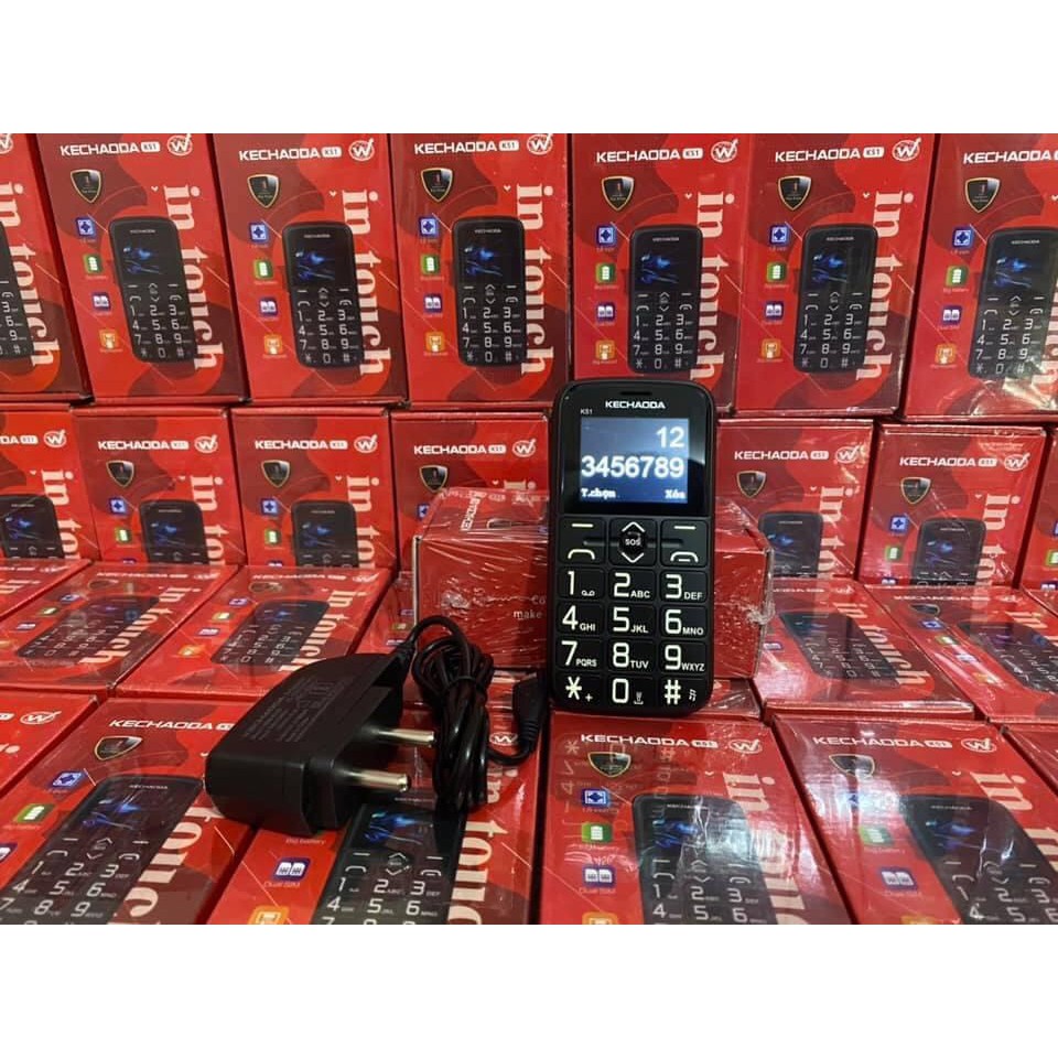 Điện thoại người già loa to số to có đọc số kechaoda k51 { Xem thêm mô tả} | BigBuy360 - bigbuy360.vn