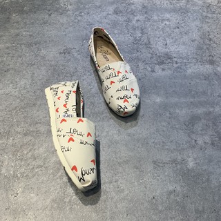Tara- Giày Lười Unisex Chữ