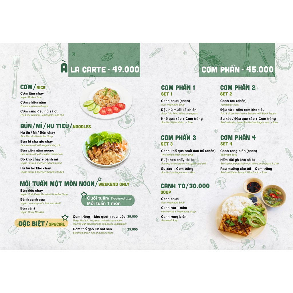 Menu Quán Cafe Trà Sữa Nhà Hàng- Menu Bồi Fomex Cực Bền