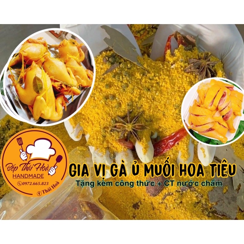 Gia Vị Gà Ủ Muối Hoa Tiêu TH01(TẶNG KÈM CÔNG THỨC +CT SỐT CHẤM THẦN THÁNH)