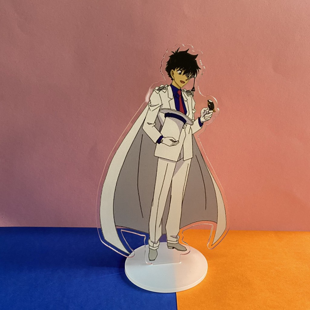 Mô hình nhân vật mica standee Conan Thám tử lừng danh siêu trộm KID in hình anime chibi trang trí trưng bày