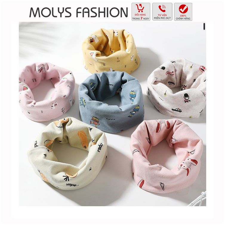 Khăn ống cotton cho bé Molys KO0068