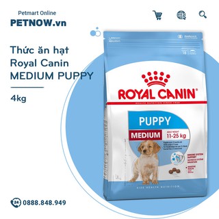 Thức ăn chó Royal Canin MEDIUM PUPPY - 4kg
