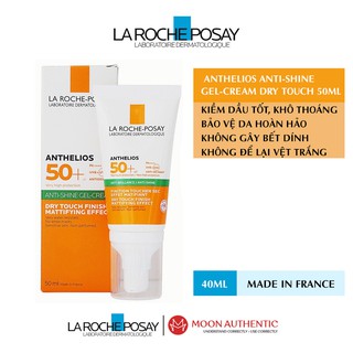 Kem chống nắng cho da dầu, dầu mụn la roche posay anti-shine anthelios xl dry touch spf50+ - Mị Đẹp Authentic