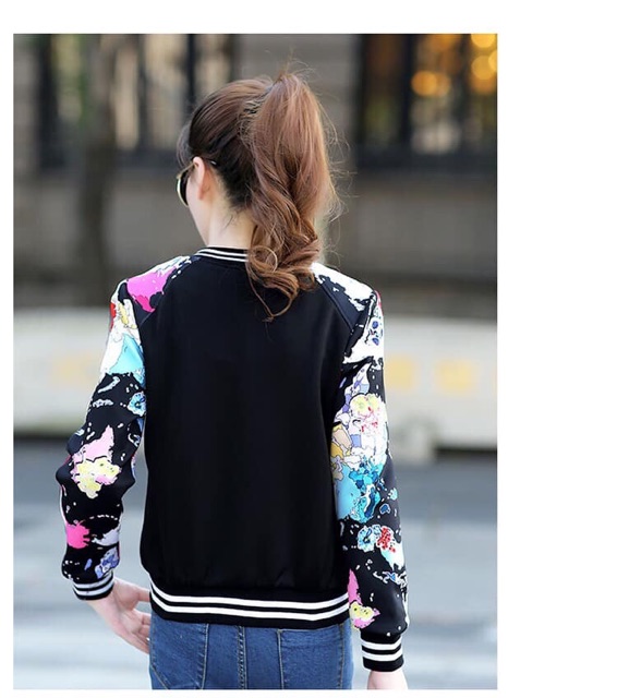 Áo Bomber nữ