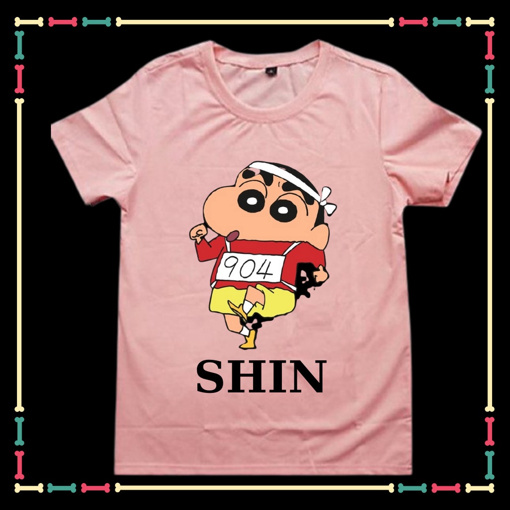ÁO THUN XIN XÒ IN HÌNH SHIN - CẦU BÉ BÚT CHÌ ( TỪ 10KG ĐẾN 90KG, ĐỦ SIZE ÁO)
