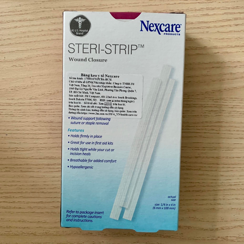Băng dính thay chỉ khâu da 3M Nexcare H1546