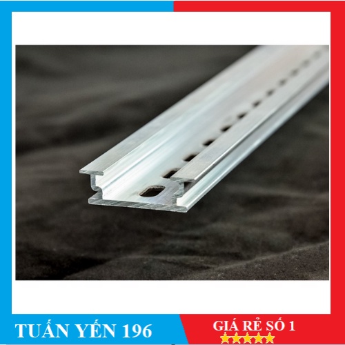 ✨ Tuấn Yến rẻ Nhất✨  Thanh ray nhôm, thanh ray xi tủ điện Minjin