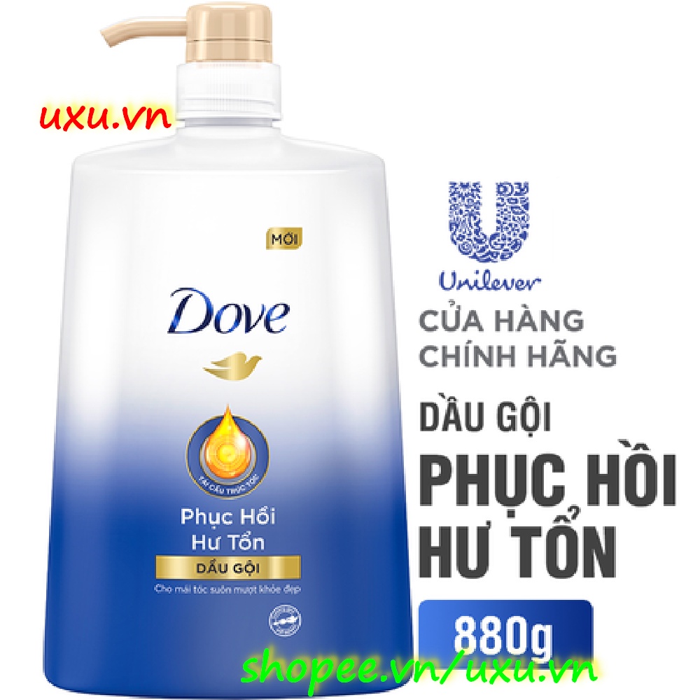 Dầu Gội Đầu 880G Dove Phục Hồi Hư Tổn, Với uxu.vn Tất Cả Là Chính Hãng.