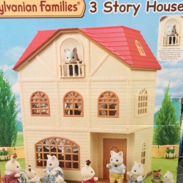 Nhà thỏ 3 tầng sylvanian families -Ms 2745