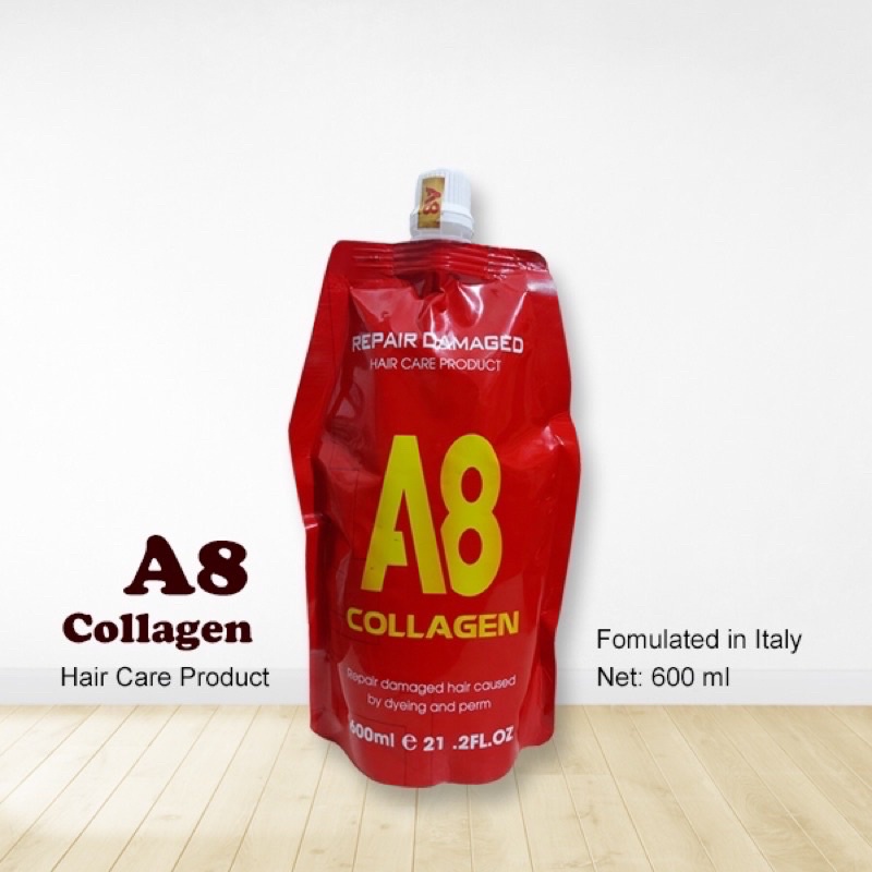 HẤP TÓC A8 collagen DÀNH CHO TÓC HƯ TỔN (Giá sỉ ib)
