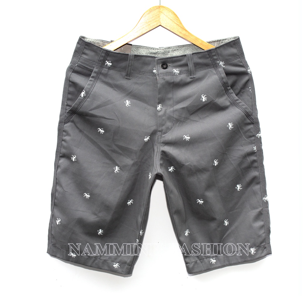 QUẦN SHORT KAKI NAM IN HÌNH CHIẾC XE