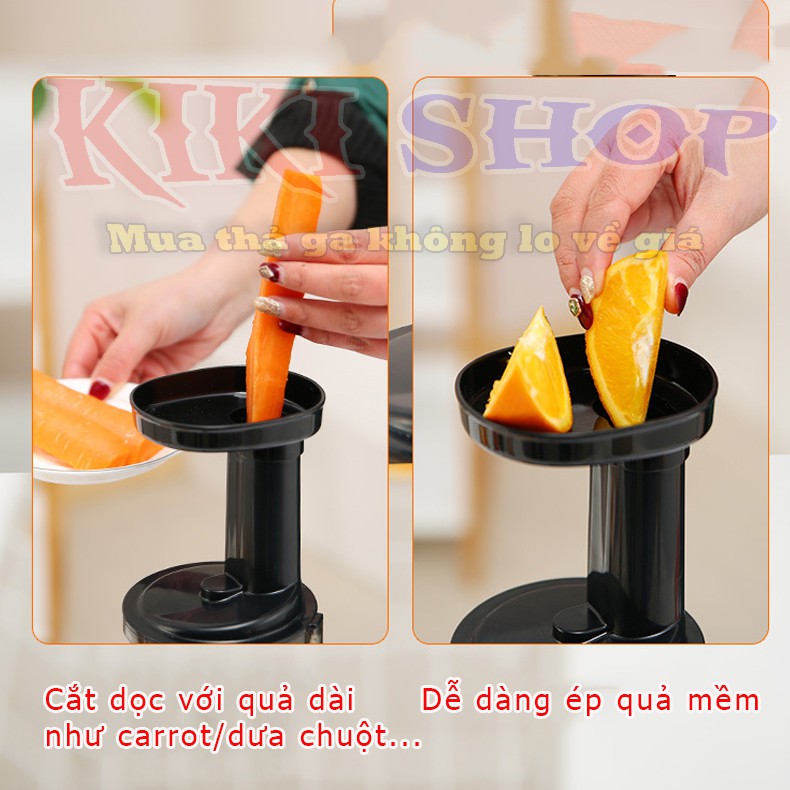 Máy ép chậm trái cây UGASUN, máy ép hoa quả chậm và làm kem tươi, Kiki shop