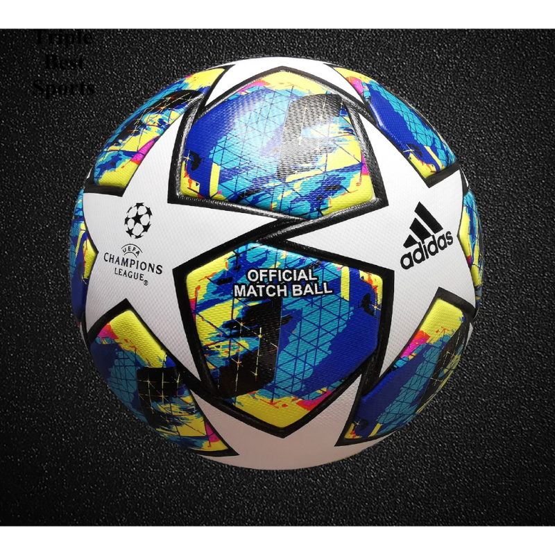 Tặng kèm máy bơm quà tặng miễn phí 1 bộ Size 5 Quả bóng đá bóng đá trận đấu chính thức của UEFA