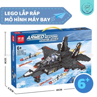 Đồ chơi láp ráp lego mô hình máy bay - đồ chơi láp ráp cho bé 6+