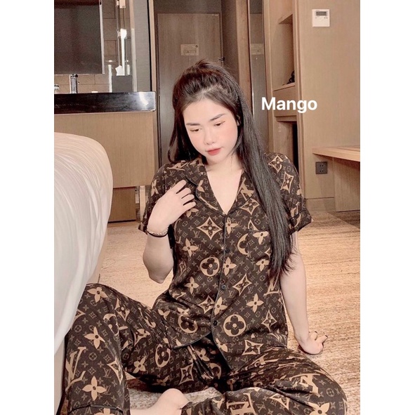 Đồ bộ lụa mango latin cao cấp siêu xinh size 40-58 kí