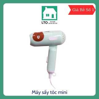 Máy Sấy Tóc Mini Nhỏ Gọn Tiện Dụng 3 Màu Đê lụa chọn
