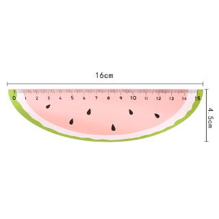 Thước Gỗ Hình Trái Cây 15cm