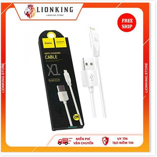 Cáp sạc nhanh ⚡freeship50k⚡ hoco x1 ip lightning dài 1m, 2m, 3m - chính hãng